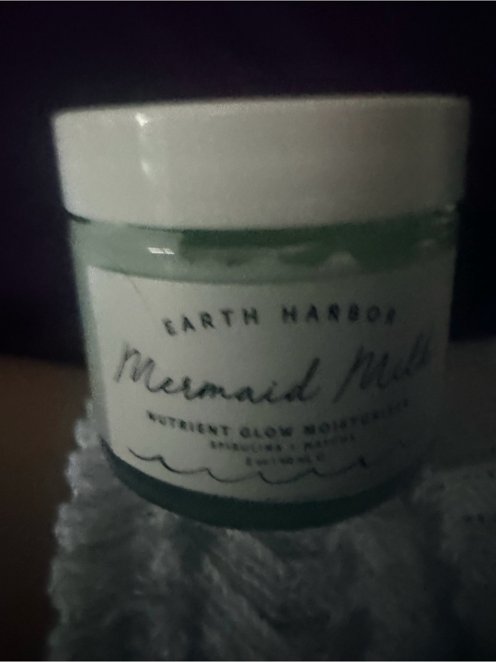 Earth Harbor Mermaid Milk Nutrient Glow Moisturizer - Seafoam Green